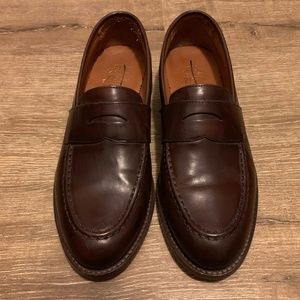 J Crew Ludlow Penny Loafers Cigar Brown